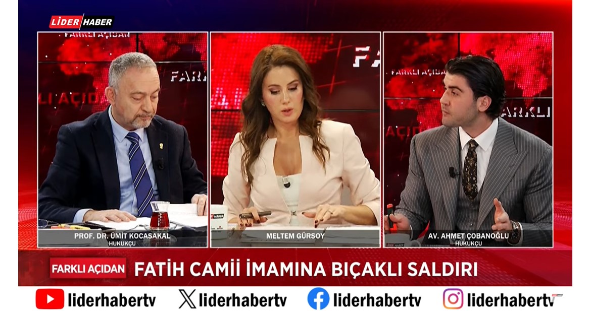 Av. Ahmet Çobanoğlu ve Prof. Dr. Ümit Kocasakal 'Farklı Açıdan' programında gündemi tartıştılar. (09.01.2024)