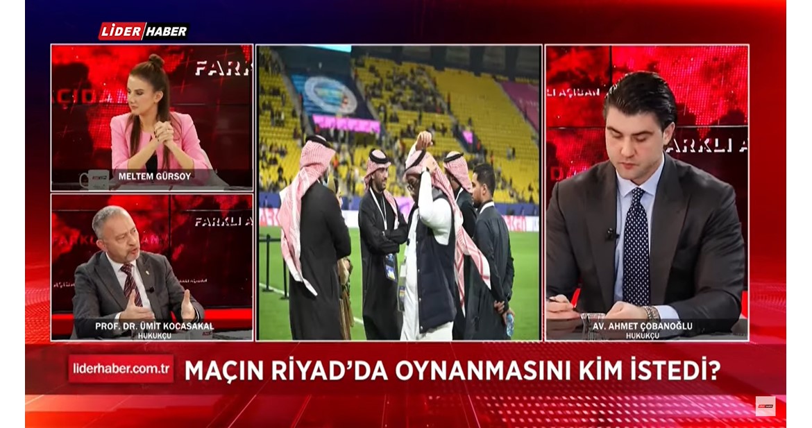 Av. Ahmet Çobanoğlu ve Prof. Dr. Ümit Kocasakal, Meltem Gürsoy moderatörlüğünde 'Farklı Açıdan' programında gündemi konuştular.