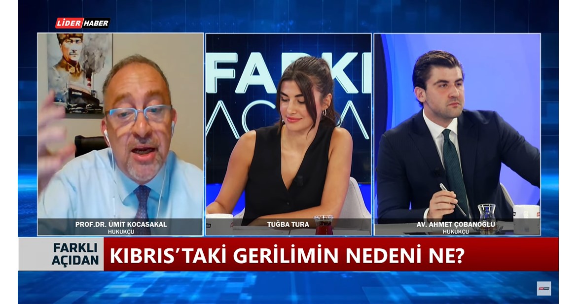 Av. Ahmet Çobanoğlu ve Prof. Dr. Ümit Kocasakal Lider Haber kanalında yayınlanan 'Farklı Açıdan' programında gündemi tartıştılar.