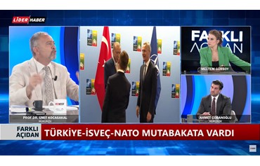 Av. Ahmet Çobanoğlu ve Prof. Dr. Ümit Kocasakal Lider Haber kanalında yayınlanan 'Farklı Açıdan' programında gündeme dair konuları tartıştılar.