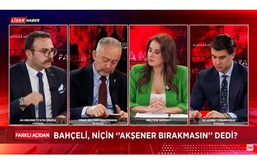 Av. Ahmet Çobanoğlu, Prof. Dr. Ümit Kocasakal ve Av. Mehmet Fatih Önsöz 'Farklı Açıdan' programında gündemi tartıştılar. (16.04.2024)